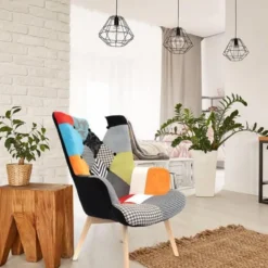 FAUTEUIL HELSINKI PATCHWORK