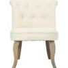 FAUTEUIL LIN BEIGE CALIXTE PM