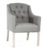 FAUTEUIL LIN GRIS  JOSEV