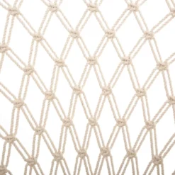 FAUTEUIL MACRAME RAINA BLANC