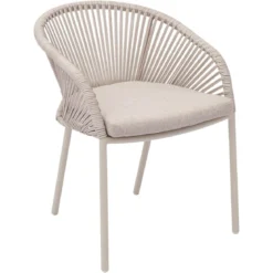 FAUTEUIL ORYON EMPILABLE ARGILE