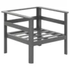 FAUTEUIL PARADIZE GRAPHITE