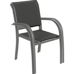 FAUTEUIL PIAZZA ANTHRACITE GRAPHITE