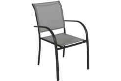 FAUTEUIL PIAZZA GALET GRAPHITE