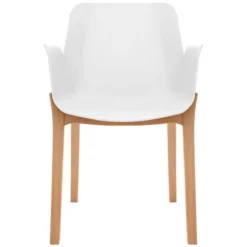 FAUTEUIL PIED BOIS BLANC ALBY