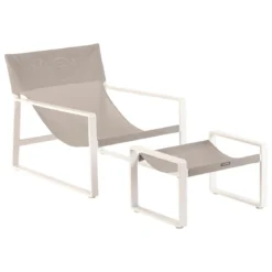 FAUTEUIL RELAX LAMBINIO BLANC