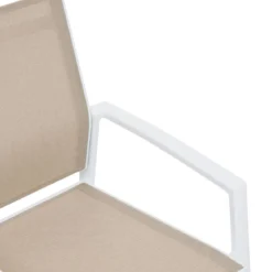 FAUTEUIL REPAS AXIOME LIN BLANC