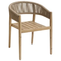 FAUTEUIL REPAS TEVIO MIEL