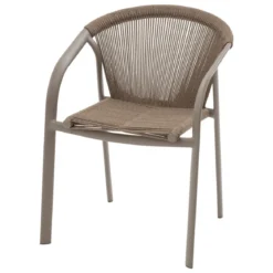 FAUTEUIL RIU EMPILABLE CAPPUCCINO CAFE