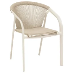 FAUTEUIL RIU EMPILABLE MUESLI ARGILE