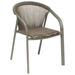 FAUTEUIL RIU EMPILABLE WENGE PRALINE