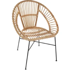 FAUTEUIL ROTIN KEKO NATUREL