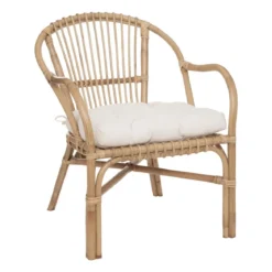 FAUTEUIL ROTIN NETA BLANC
