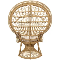 FAUTEUIL ROTIN TAKTA BLANC