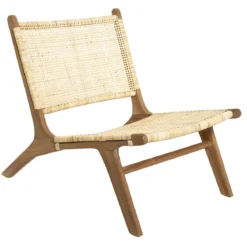 FAUTEUIL ROTIN TIMOR NATUREL
