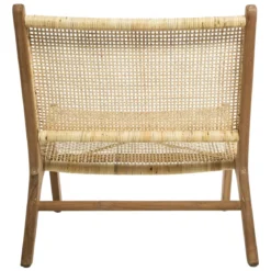 FAUTEUIL ROTIN TIMOR NATUREL