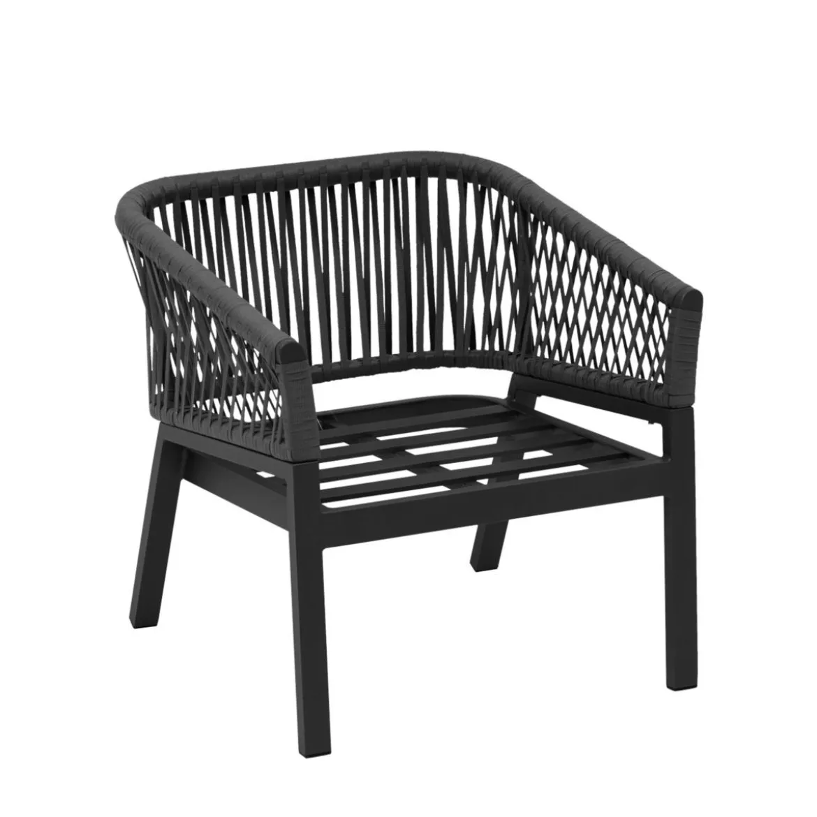 FAUTEUIL SALON ORIENGO ANTHRACITE GRAPHITE