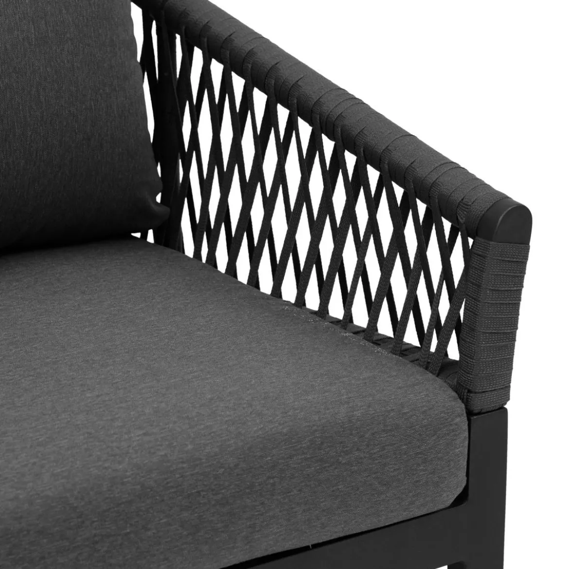 FAUTEUIL SALON ORIENGO ANTHRACITE GRAPHITE