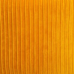 FAUTEUIL VELOURS SOLARO OCRE