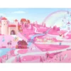 FEERIQUE TAPIS SOL 80X150 ROSE
