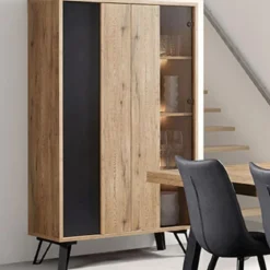 FELICIE PHENIX VITRINE 101X173X45CM