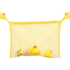 FILET A JOUETS POLYESTER SUR VENTOUSES DECO CANARD ENFANTINE