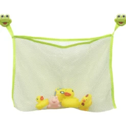 FILET A JOUETS POLYESTER SUR VENTOUSES DECO GRENOUILLE ENFAN