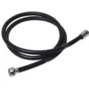 FLEXIBLE DE DOUCHE PVC 200CM NOIR