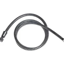 FLEXIBLE PVC 200CM   NOIR ARGENT