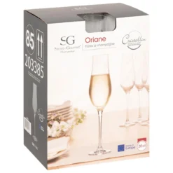 FLUTE CRISTALLIN ORIANE 20CL