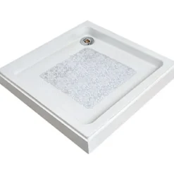 FOND DE DOUCHE BULLES PVC 50 X 50 CM TRANSPARENT