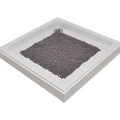 FOND DE DOUCHE 50X50CM BULLES TAUPE