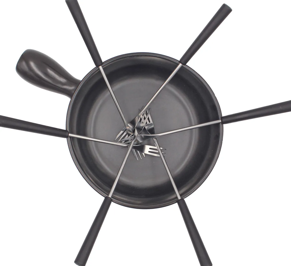 FONDUE SET POT CERAMIQUE 6 PERSONNES 1500W