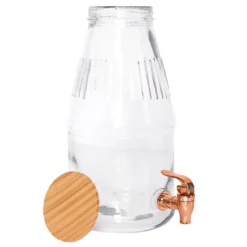 FONTAINE AVEC COUVERCLE EN BOIS 3.8L