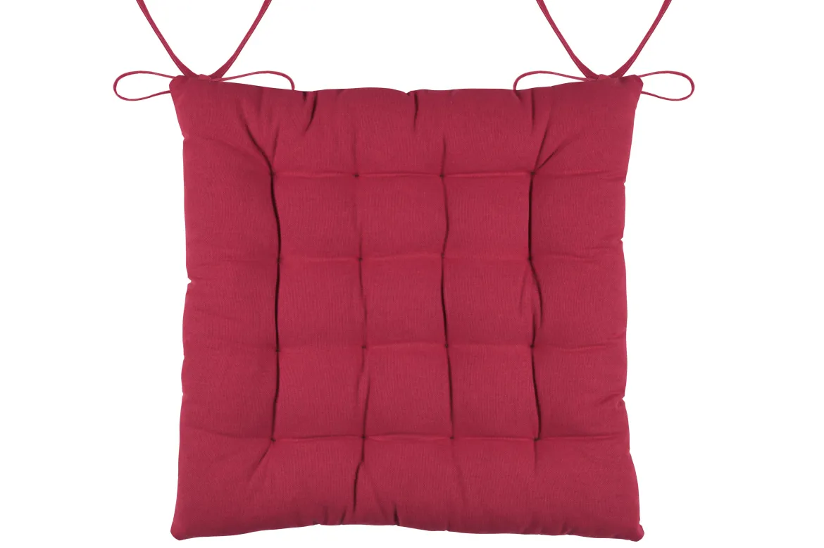 GALETTE DUO 38X38CM ROUGE