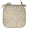 GALETTE X4 PCS 38X38X1.8CM MICRO IMPRIMEE MINDY NATUREL