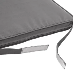GALETTE CHAISE SCRATCH KORAI 40X40CM ARDOISE