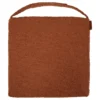 GALETTE CHAISE SCRATCH SOLFIA 40X40CM ACAJOU