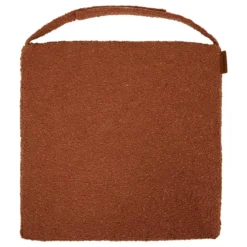 GALETTE CHAISE SCRATCH SOLFIA 40X40CM ACAJOU