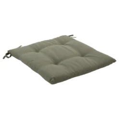 GALETTE CHAISE 40X40CM 4 POINTS KORAI LAURIER