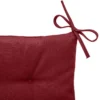 GALETTE CHAISE 40X40CM 4 POINTS KORAI BORDEAUX