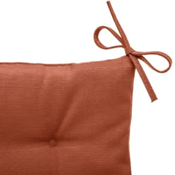 GALETTE CHAISE 40X40CM 4 POINTS KORAI TERRACOTTA
