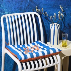 GALETTE DE CHAISE DEPERLANT DOLCE VITA 40X40CM
