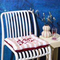 GALETTE DE CHAISE DEPERLANT DOLCE VITA 40X40CM