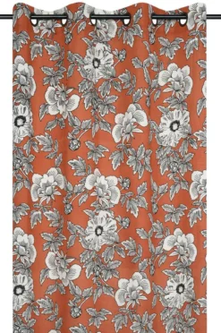 GALICIA RIDEAU 140X260CM ORANGE