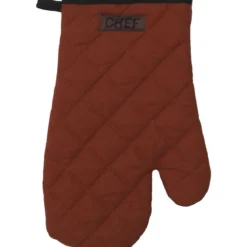 GANT CUISINE CHEF BLACK LINE 18X28CM COTON TERRACOTTA