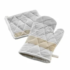 GANT ET MANIQUE COTON POLYESTER TISSE TEINT ILIADE