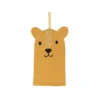 GANT TOILETTE MARIONNETTE 14.5X21.5CM LEOPARD SAVANE