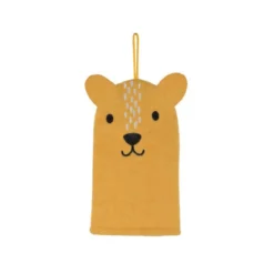 GANT TOILETTE MARIONNETTE 14.5X21.5CM LEOPARD SAVANE