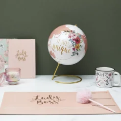 GLOBE TERRESTRE DECO GIRLY